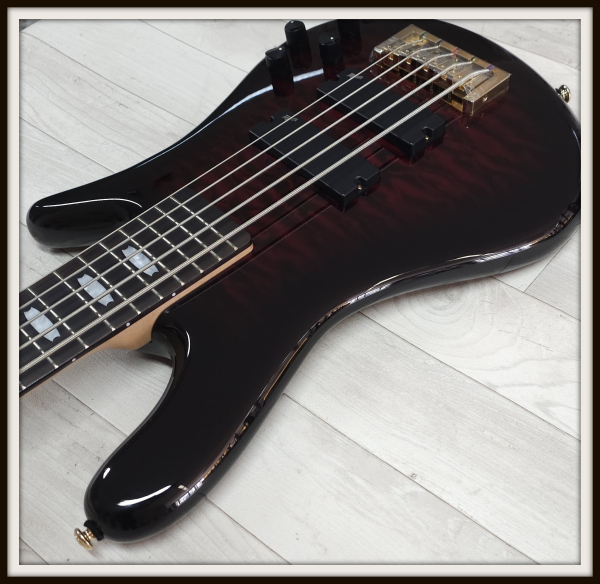 Preview: Spector Icon NS-5 Bolt-On, Black Cherry Gloss